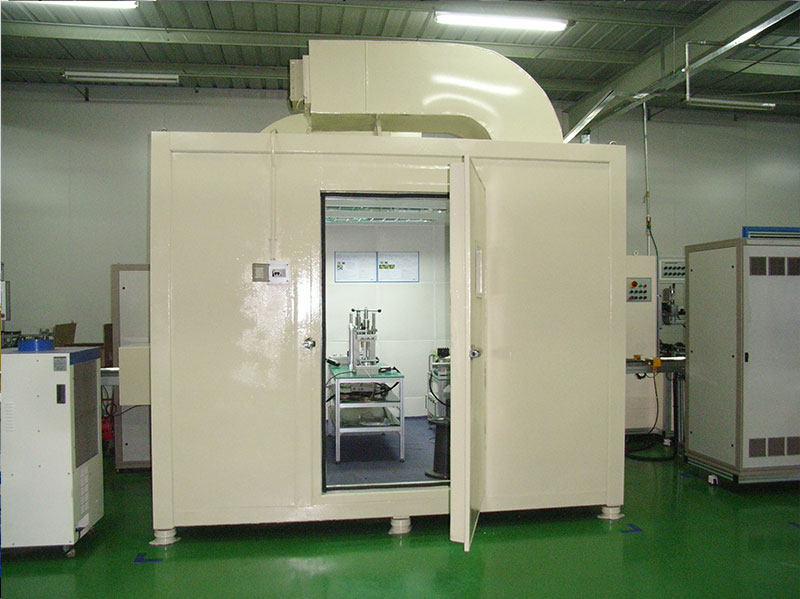 自動生產(chǎn)線產(chǎn)品質(zhì)檢室 室外噪聲≥75dB(A)，室內(nèi)≤35dB(A)